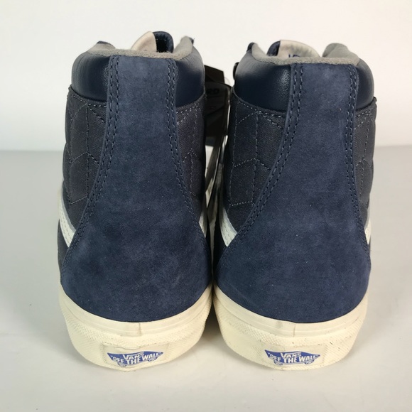 Vans SK8 HI MTE CA Quilted Indigo - Mens 10 NEW - Picture 9 of 11